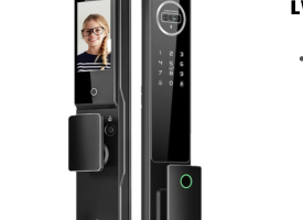 LWF19-Fully Automatic Smart Door Lock Video intercom: You need to click the doorbell; the APP passively triggers voice and video intercom functions.