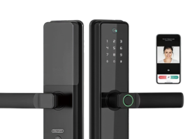 Semi Automatic Smart Door Lock LWE9-PRO
