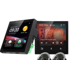Smart Home Control Panel 4 Inch (Built-in Amplifier) 2-Speaker 2-Speaker