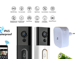 Waterproof Smart Video Doorbell (Compatible with Alexa)