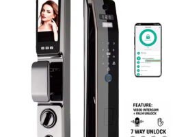 LWF7-Fully Automatic Smart Door Lock Video Surveillance: Open video surveillance and video voice intercom functions directly through the App.