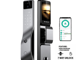 LWF17-Fully Automatic Smart Door Lock Video Surveillance: Open video surveillance and video voice intercom functions directly through the App.