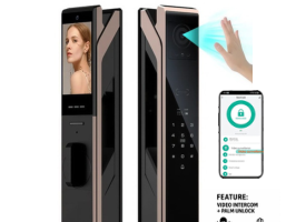LWF34-Fully Automatic Smart Door Lock Video Surveillance: Open video surveillance and video voice intercom functions directly through the App.